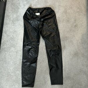 Wilfred Free Faux Leather Legging Size M